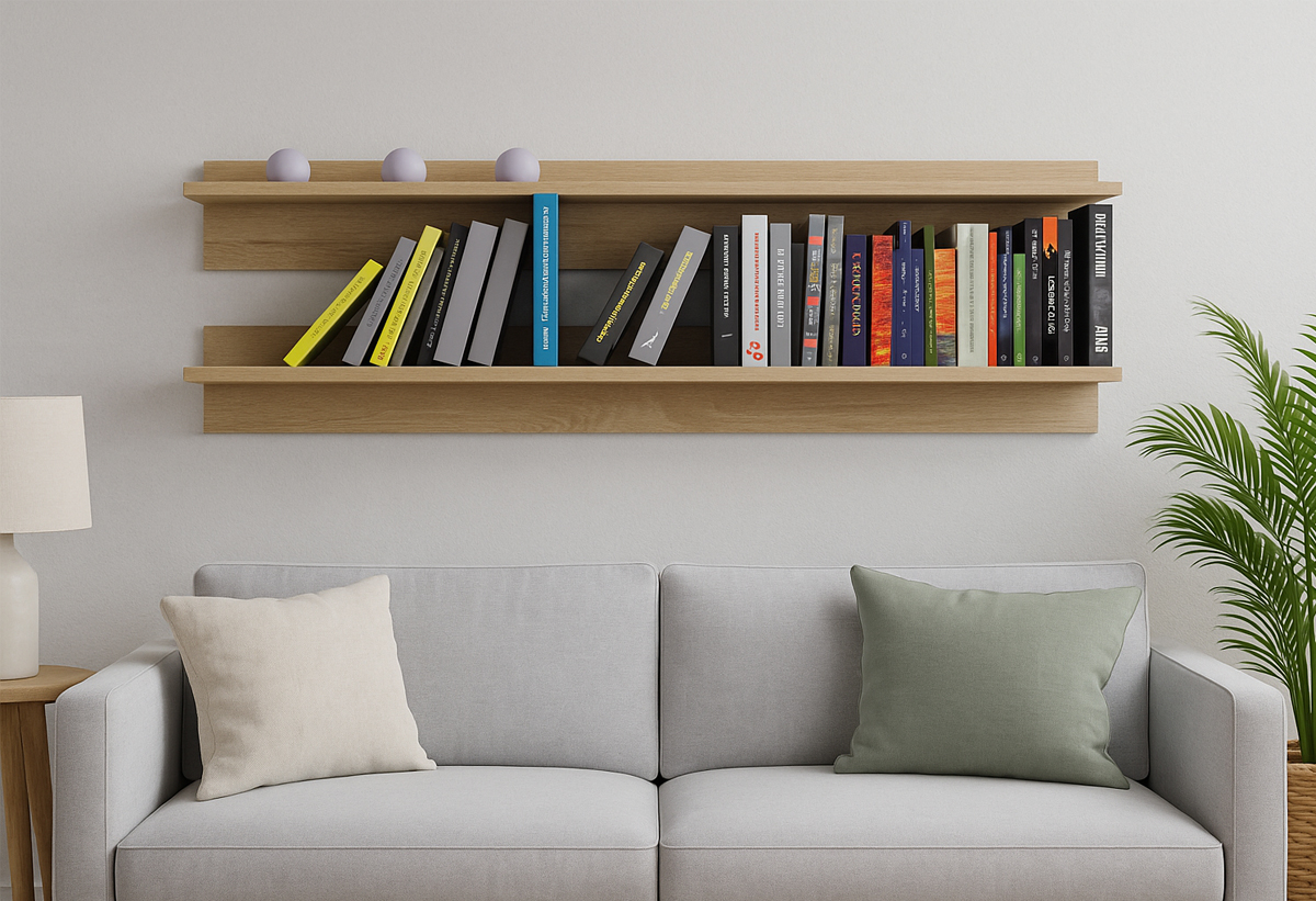 Απεικονίζετο το σετ σε ένα σαλόνι.